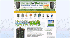 Desktop Screenshot of blizzard-of-dollars.com